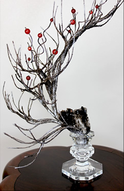 イメージ:Flame#1 (黒水晶・メノウ)